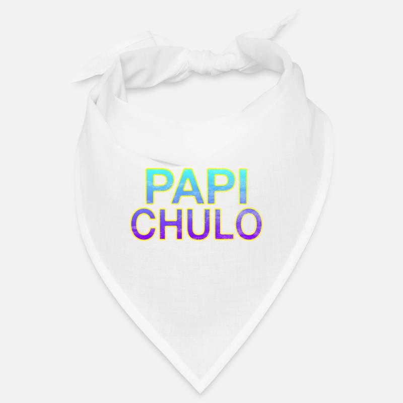 Papi Chulo - Stylischer Schriftzug Bandana