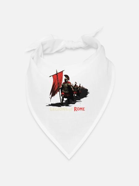 History buffs Ancient Rome enthusiasts - Bandana - white