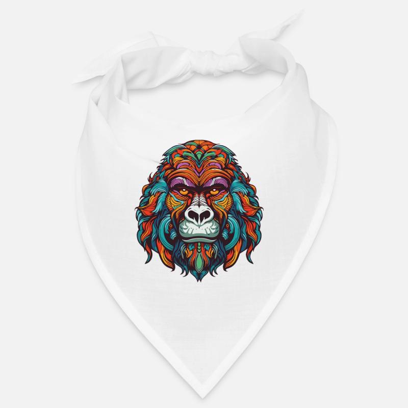 Gorilla Portrait Bandana