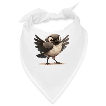 Elstern Elster - Bandana - Weiß - Vorne