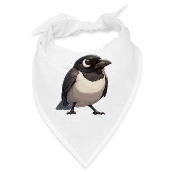 Elstern Elster - Bandana - Weiß - Vorne
