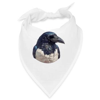 Elstern Elster - Bandana - Weiß - Vorne