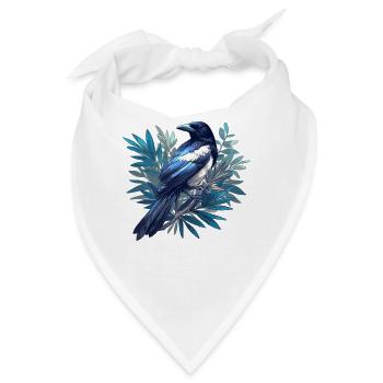 Elstern Elster - Bandana - Weiß - Vorne