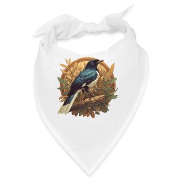 Elstern Elster - Bandana - Weiß - Vorne