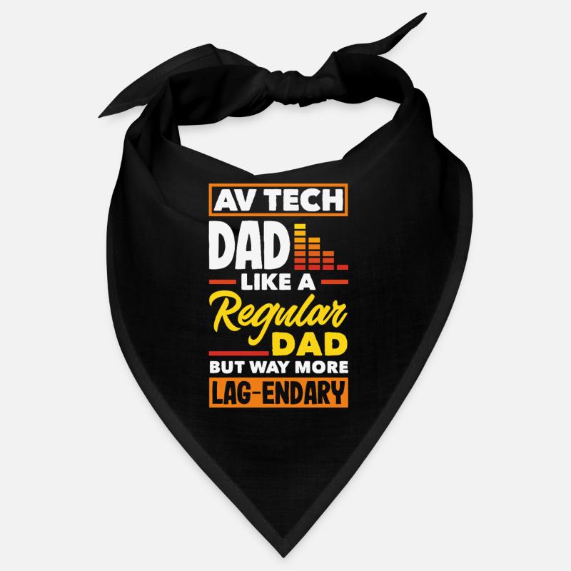 Drôle de technicien audiovisuel AV Tec Bandana