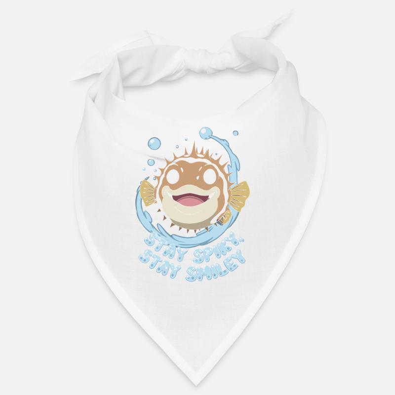 Kugelfisch-meereslebewesen-enthusiasten Quirky Bandana