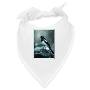 Elstern Elster - Bandana - Weiß - Vorne