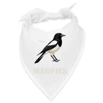 Elstern Elster - Bandana - Weiß - Vorne