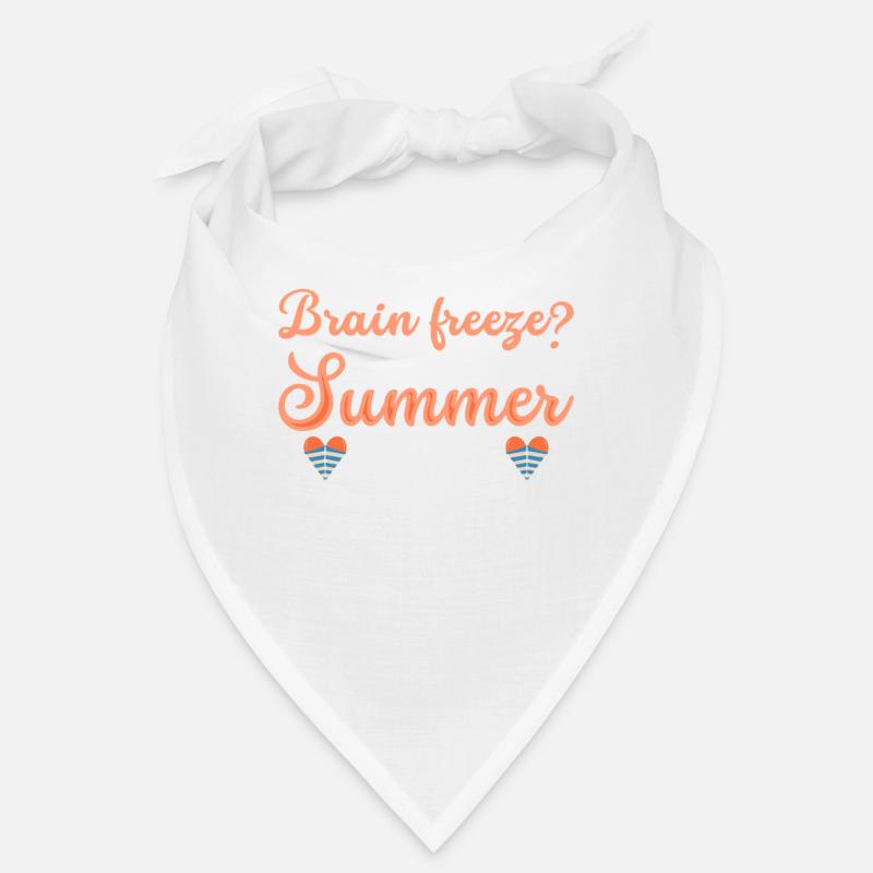 cône de neige glace plage Bandana