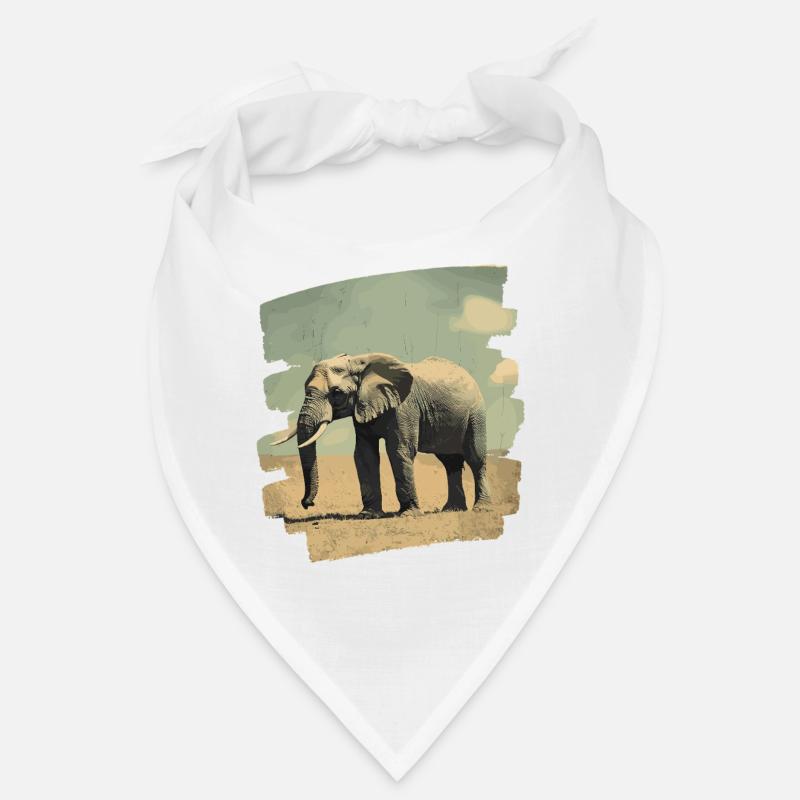 Éléphant Bandana