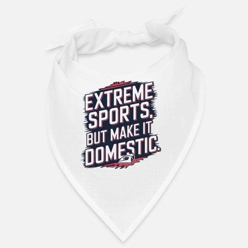 Extreme Ironing Competitive Funny Bandana