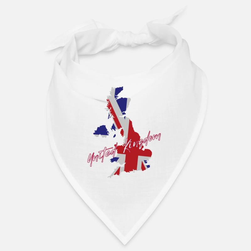 Fierté britannique, drapeau du Royaume-Uni Bandana