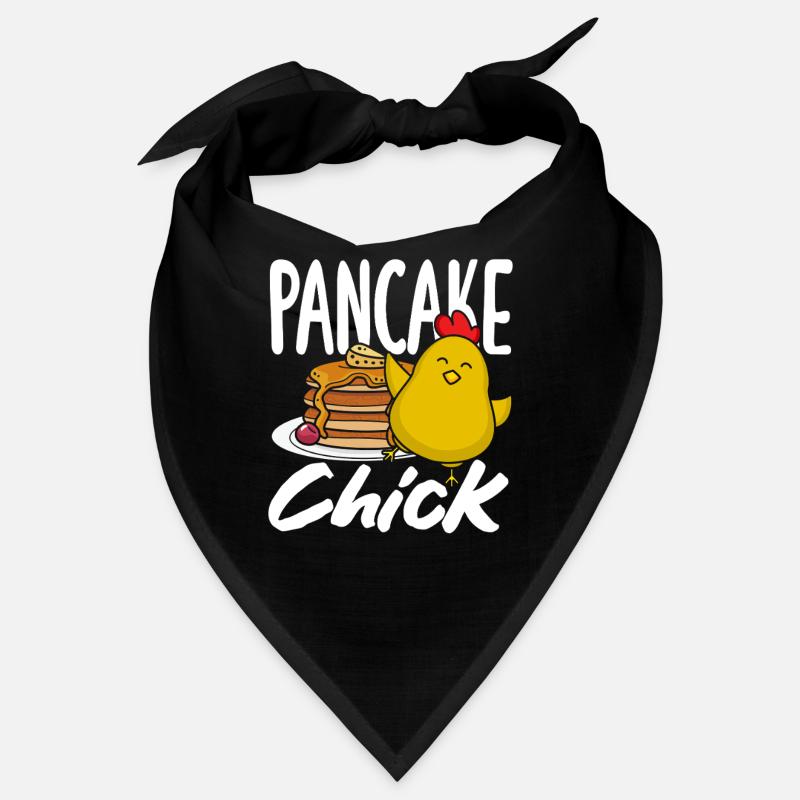 Pancake Chicks Funny Breakfast Delight Bandana
