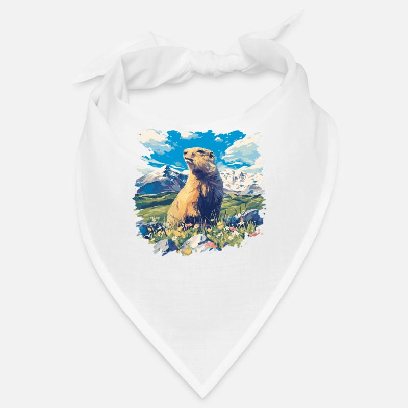 Murmeltiere Murmeltier Bandana