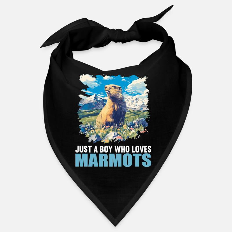 Marmots Groundhog Bandana