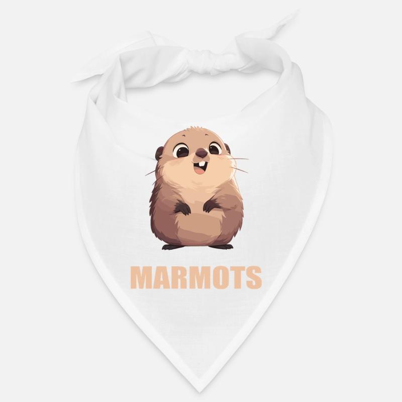 Marmots Groundhog Bandana