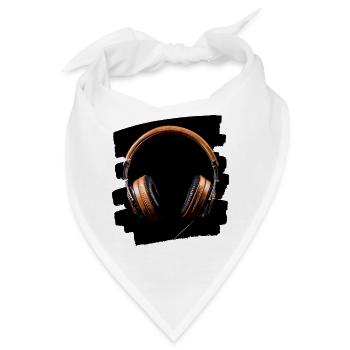 Kopfhörer - Bandana - Weiß - Vorne