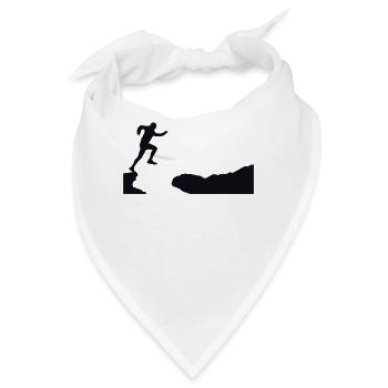Trail Runner Cross Trail Bergläufer - Bandana - Weiß - Vorne