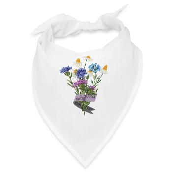 Blossom Spirit Blumenstrauß Blossom Spirit Floral - Bandana - Weiß - Vorne