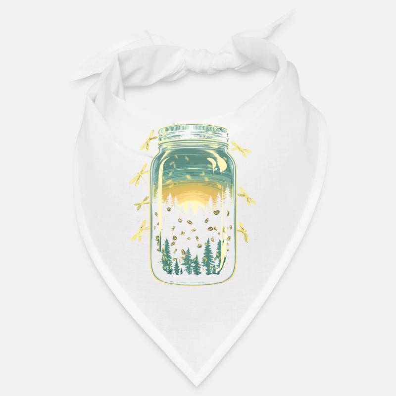 Magical forest fireflies Bandana