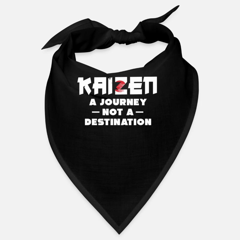 Kaizen A Journey Not A Destination Bandana