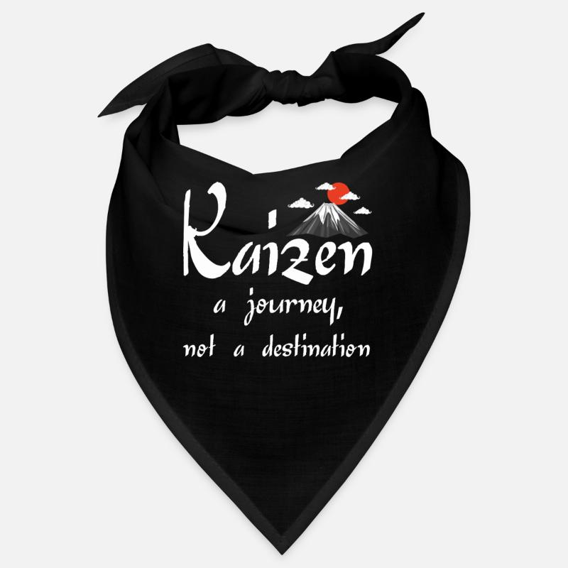 Kaizen A Journey Not A Destination Bandana