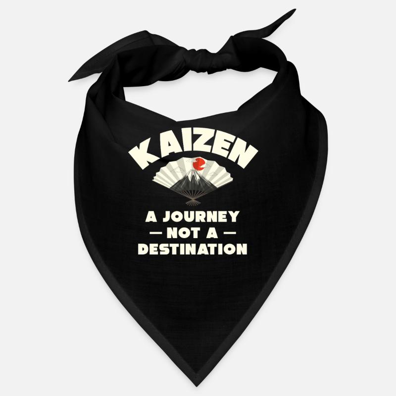 Kaizen A Journey Not A Destination Bandana