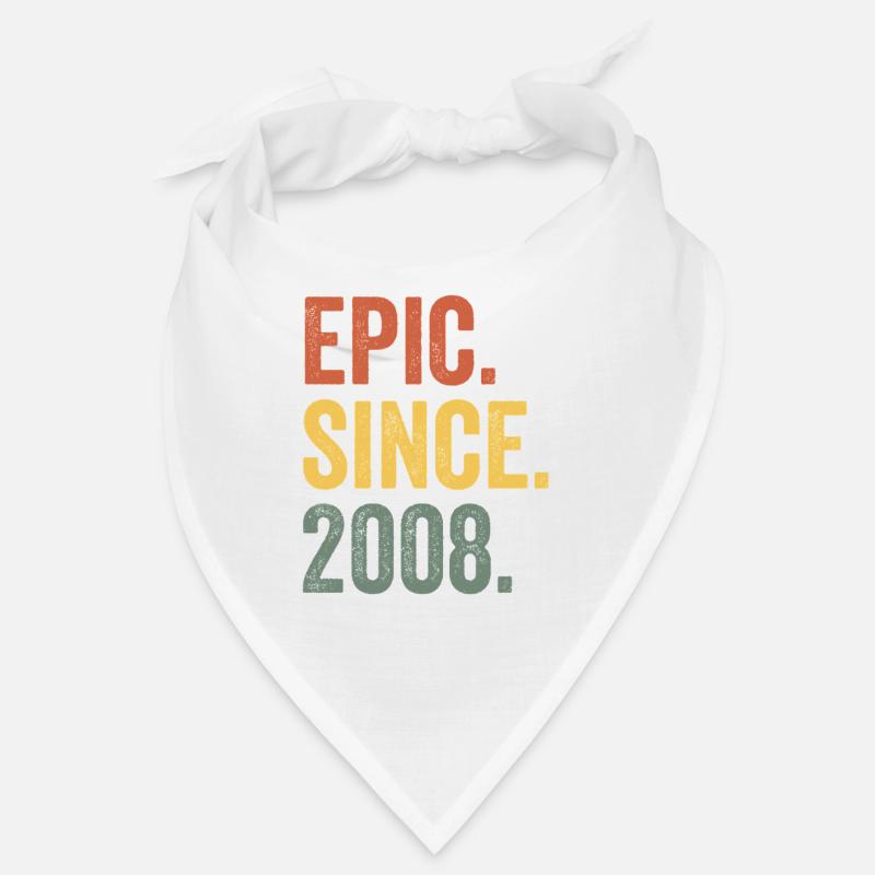Epic Depuis 2008 Année de naissance Anniversaire Bandana