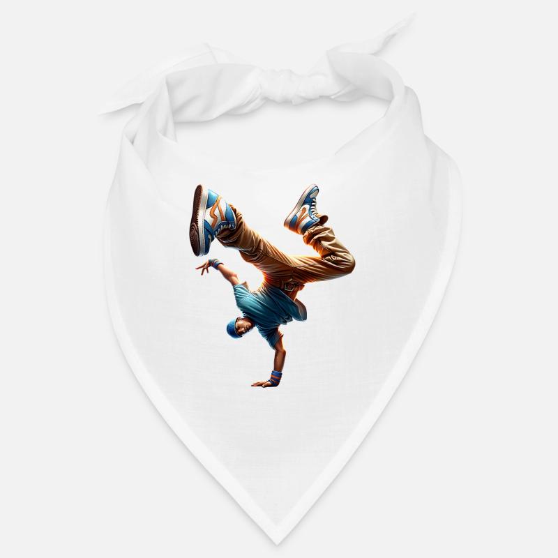 Breakdance - Bandana - Weiß