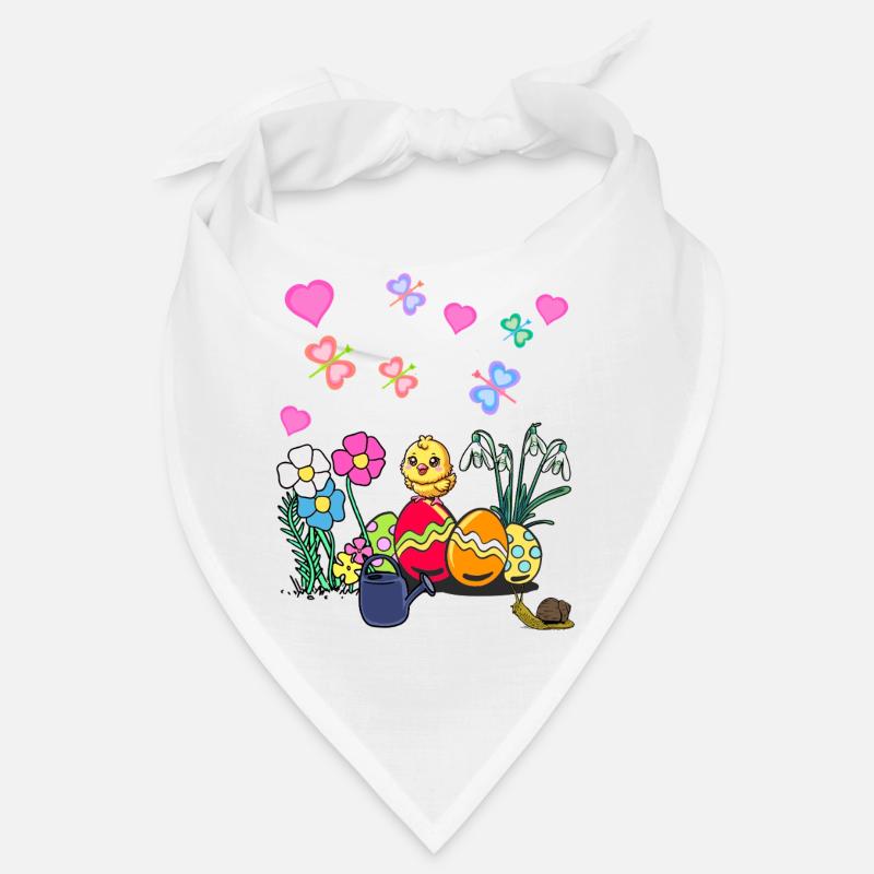 Easter Chick Easter Eggs Kids Child Bandana