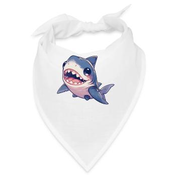 Haie Hai - Bandana - Weiß - Vorne