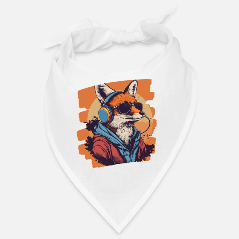 Fuchs Kopfhörer Bandana