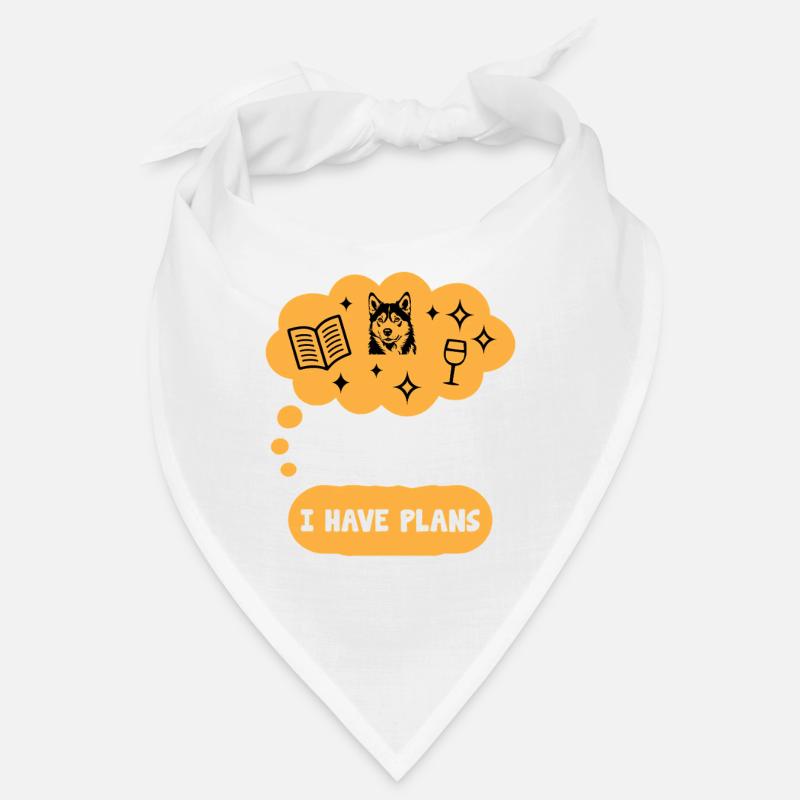 Introvert Husky Sayings For Introverts Bandana