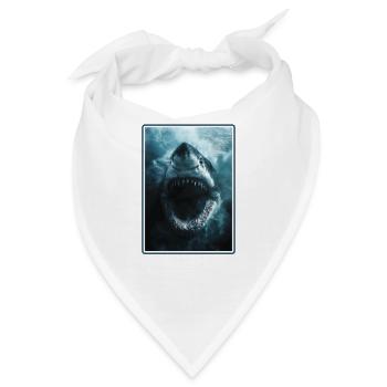 Haie Hai - Bandana - Weiß - Vorne