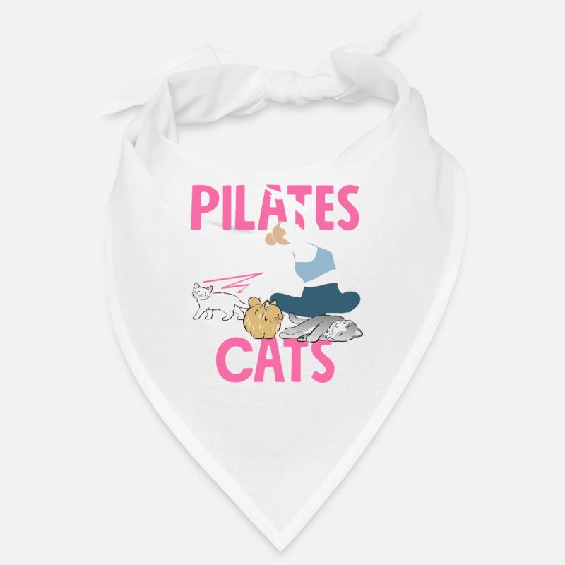 Pilates et chats pour se détendre Bandana