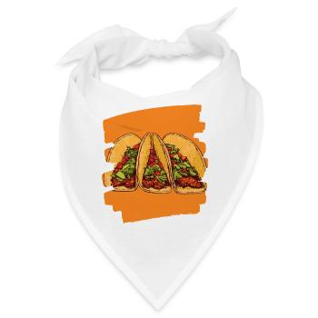 Taco - Bandana - Weiß - Vorne