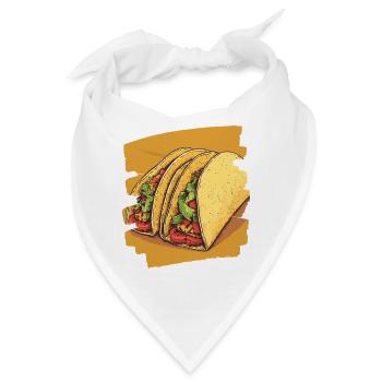 Taco - Bandana - Weiß - Vorne