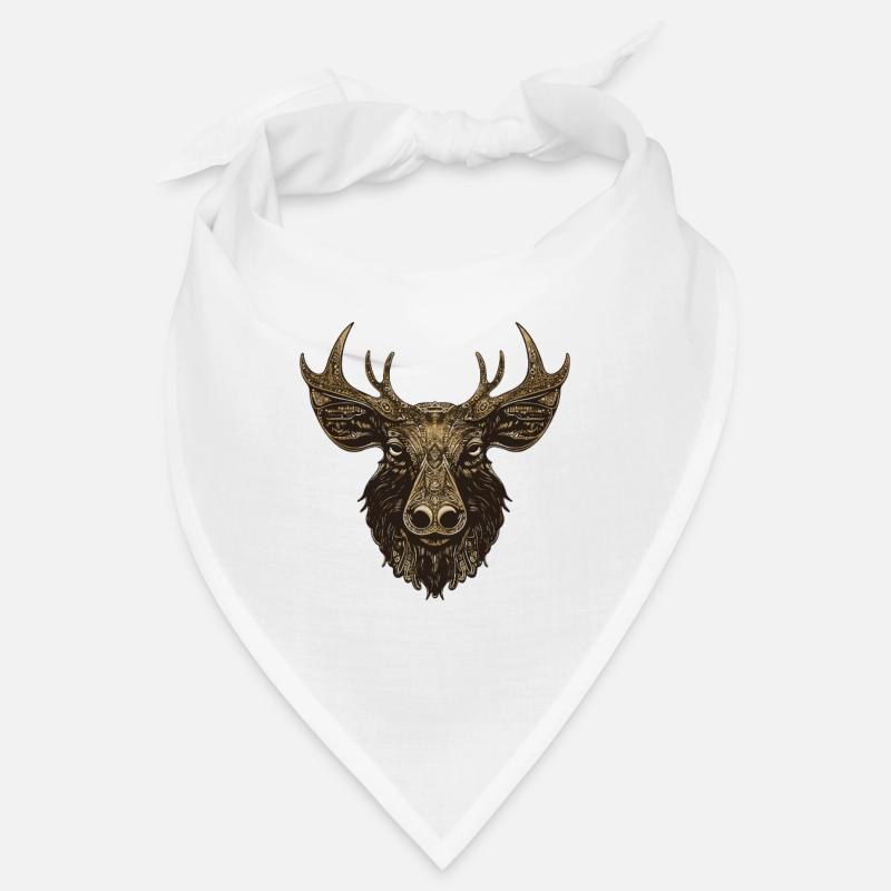 Moose Portrait Bandana