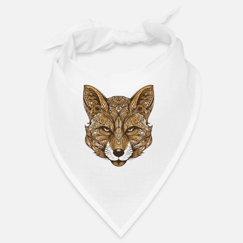 Fuchs Porträt Bandana