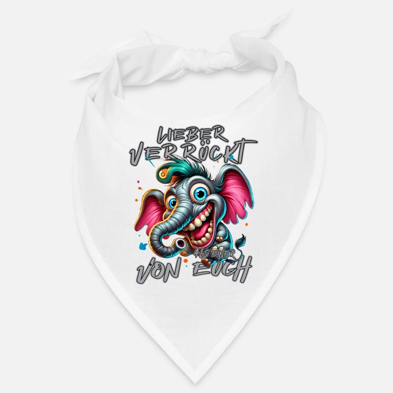 Lieber verrückt als einer von euch – Elefant Bandana