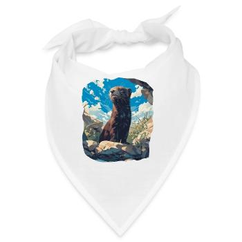 Nerze Nerz - Bandana - Weiß - Vorne