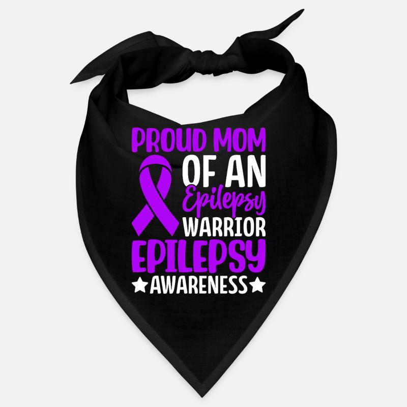 Stolze Mutter Einer Epilepsie-Kriegerin Epilepsie-Mutter Bandana