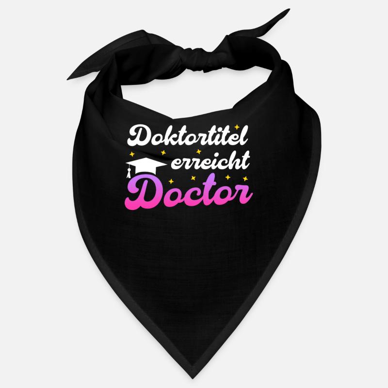 DOKTORTITEL ERREICHT Dissertation Lustiges Bandana