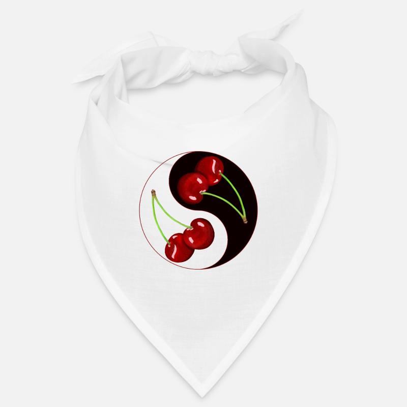 Rockabilly Cherry Cherries Fruit Asia Bandana