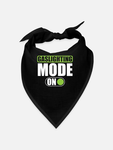 True Professional Gaslighting - Bandana - black - Front