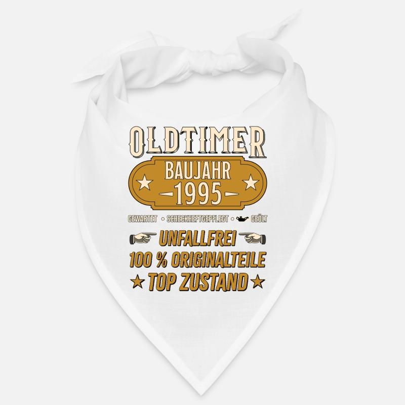 Oldtimer Modell 1995 Vintage Retro funny Design Bandana