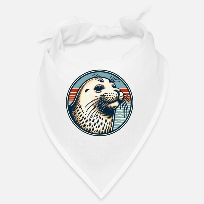 Seehund Robbe Bandana