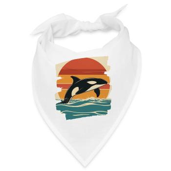 Orca - Bandana - Weiß - Vorne