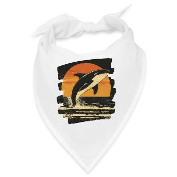 Orca - Bandana - Weiß - Vorne