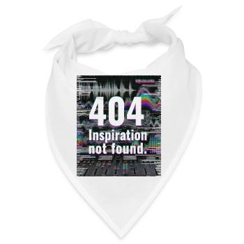 404 Inspiration nicht gefunden - Bandana - Weiß - Vorne